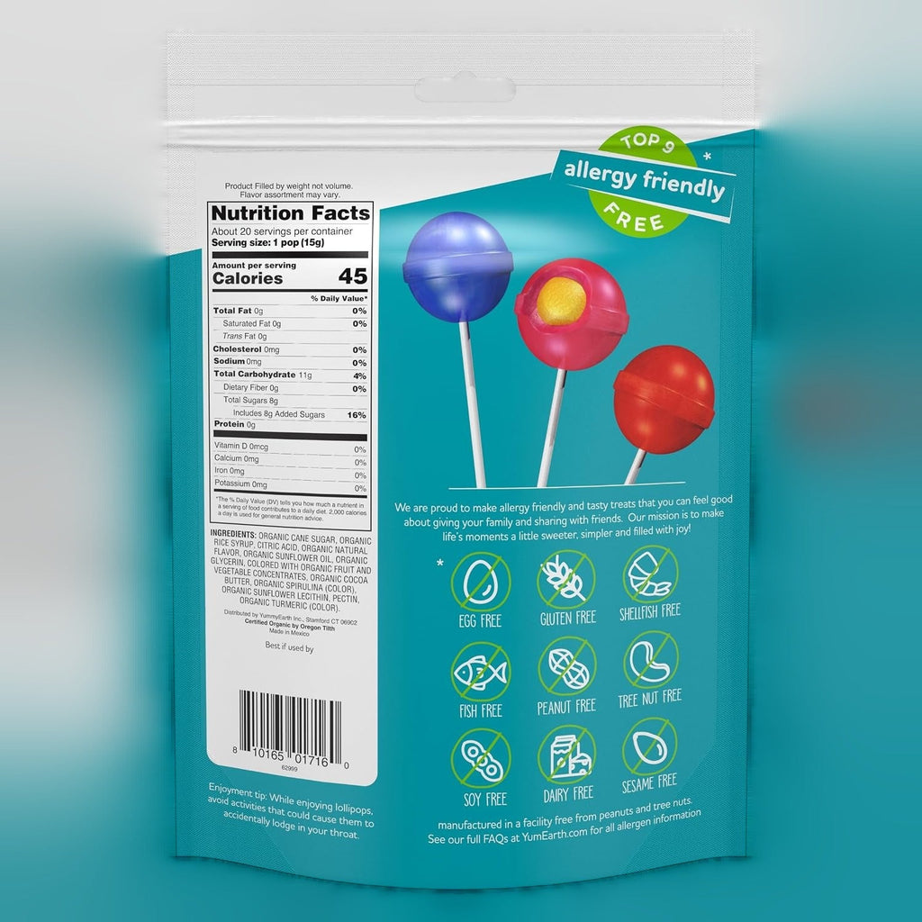Fruit Chewy Center Lollipops