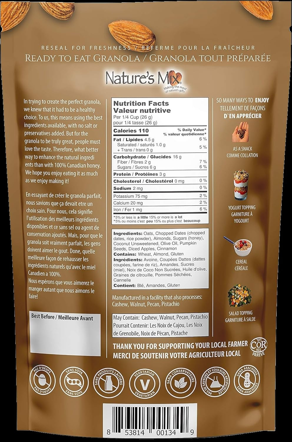 Date Square Granola