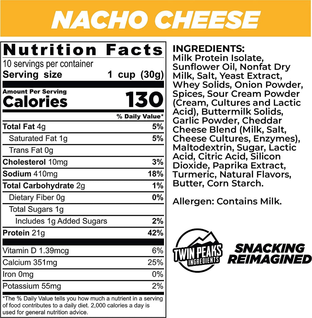 Nacho Cheese Protein Puffs