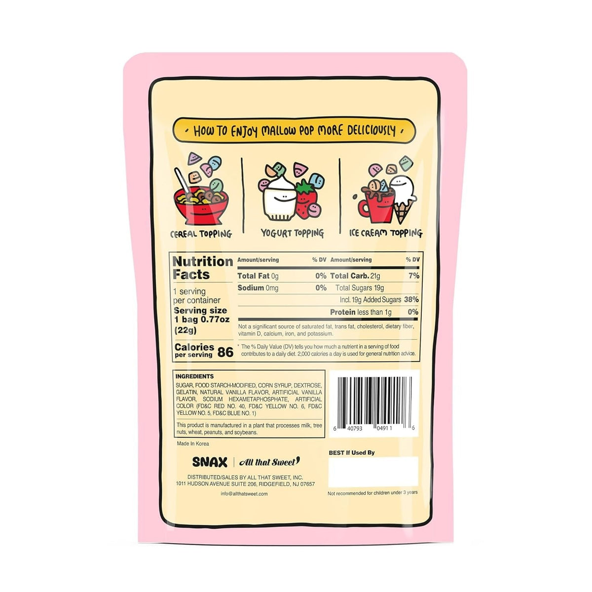 Mallow Pop Rainbow (12 Pack)
