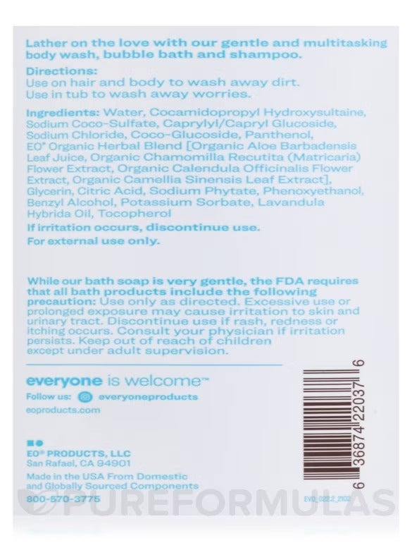 3 in 1 Liquid Soap - Unscented