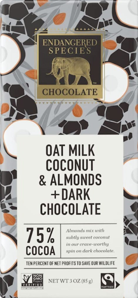 Oat Milk Coconut Almonds & Dark Chocolate Bar