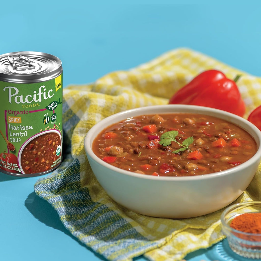 Organic Spicy Harissa Lentil Soup