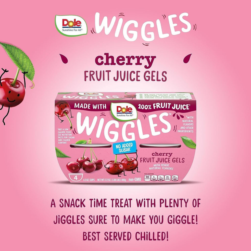 Cherry Fruit Juice Gel (4 Pack)
