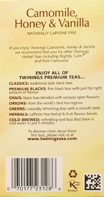 Honey & Vanilla Camomiletea