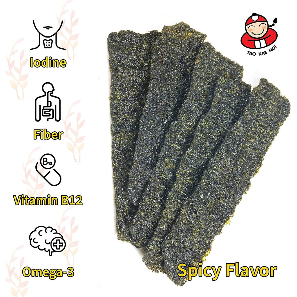 Big Roll Grilled Seaweed Rolls, Spicy (6 CT)