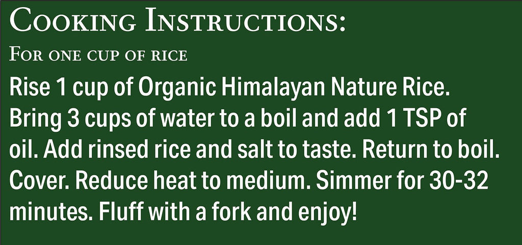 Organic Himalayan Nature Rice