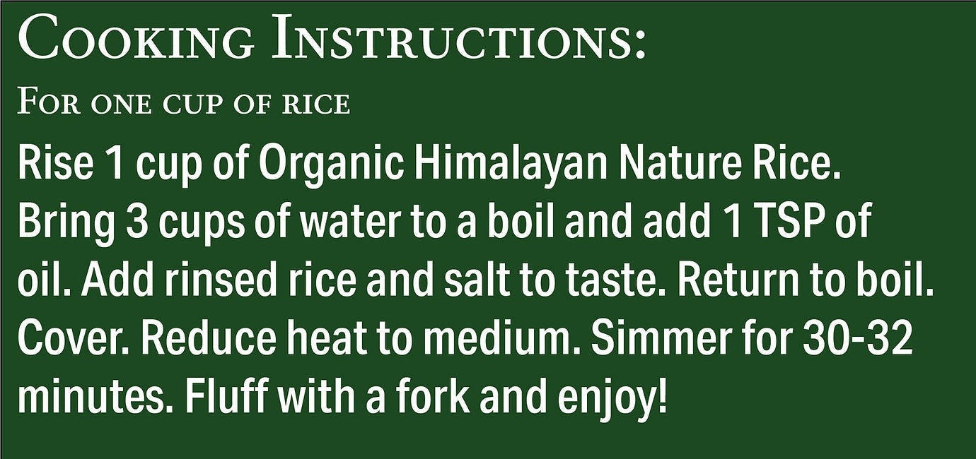 Organic Himalayan Nature Rice
