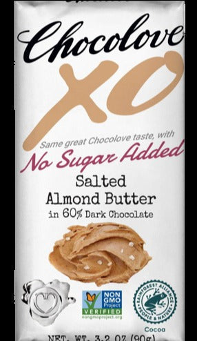 Salted Almond Butter In Dark Chocolate Bar