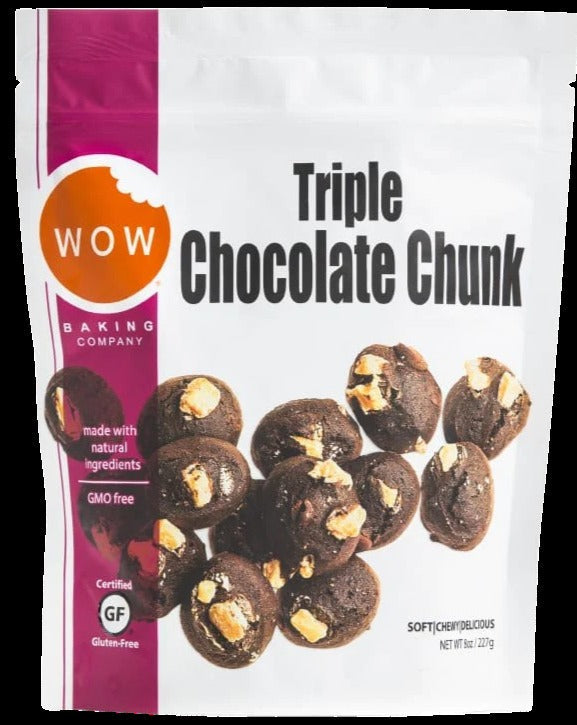 Triple Chocolate Chunk Gluten-Free Cookies