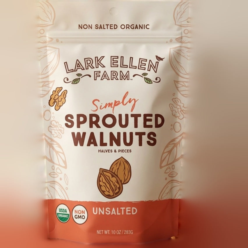 Unsalted Organic Sprouted Walnuts