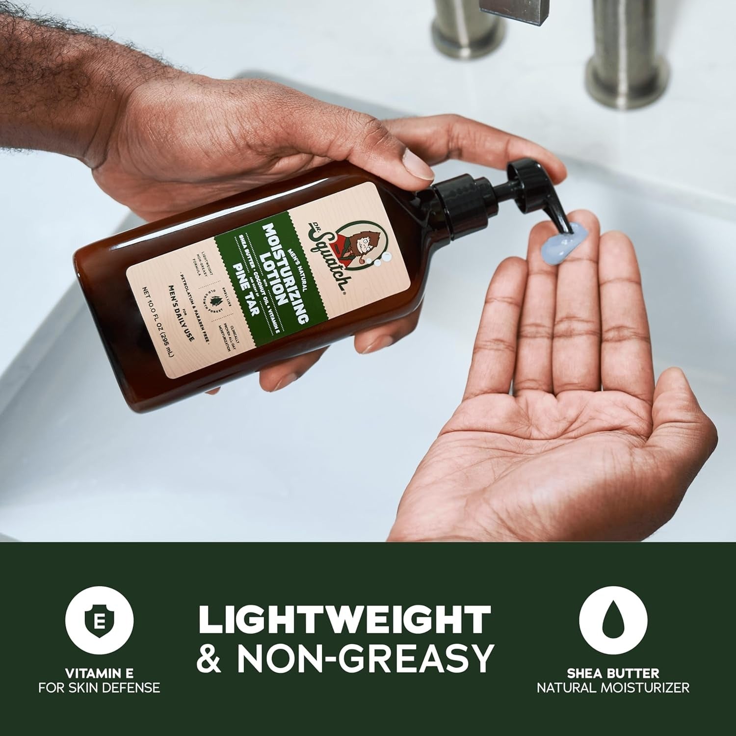 Pine Tar Men's Natural Hand Lotion