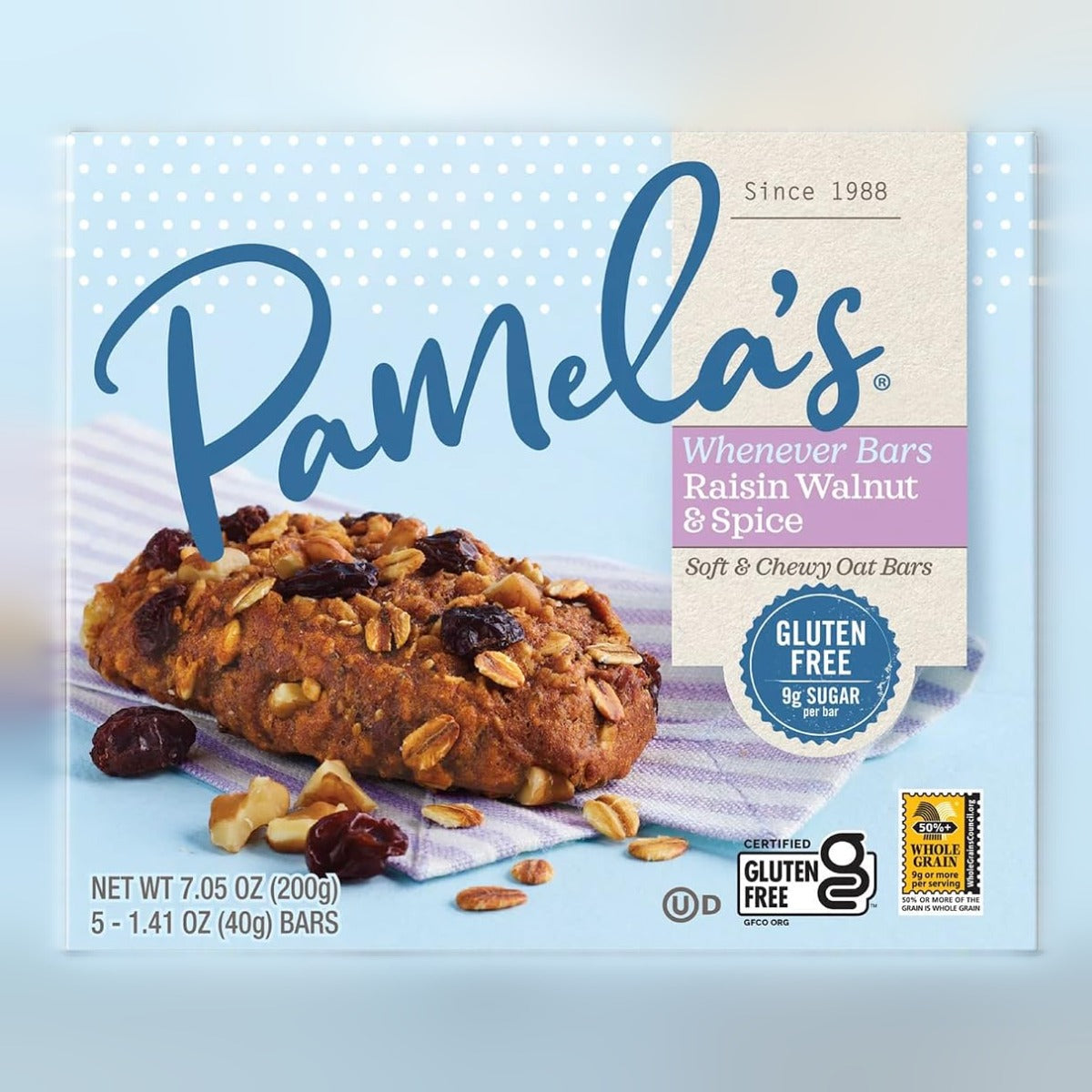Oat Raisin Walnut Spice Bars (5 CT)