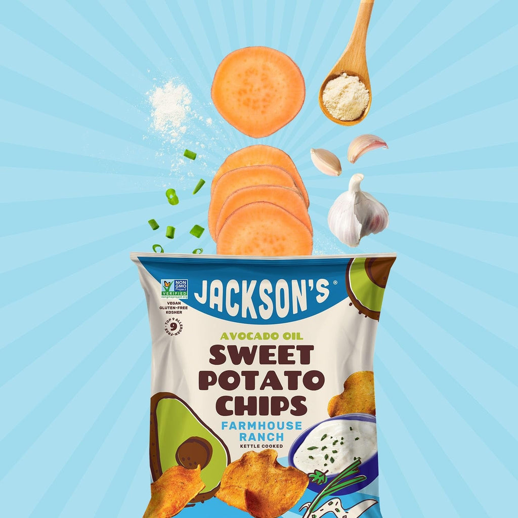 Avocado Oil Sweet Potato Chips - Farmhouse Ranch
