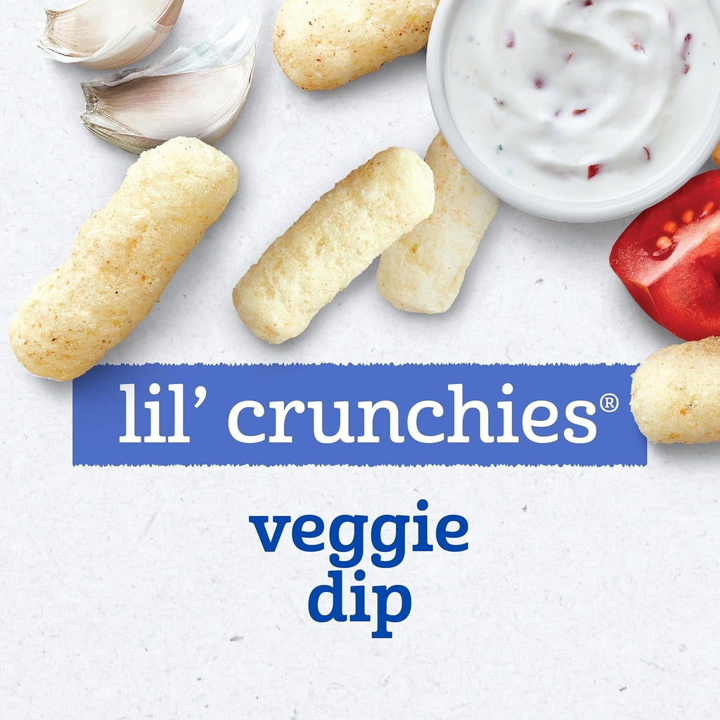 Lil Crunchies Veggie Dip Puffs (6 Pack)