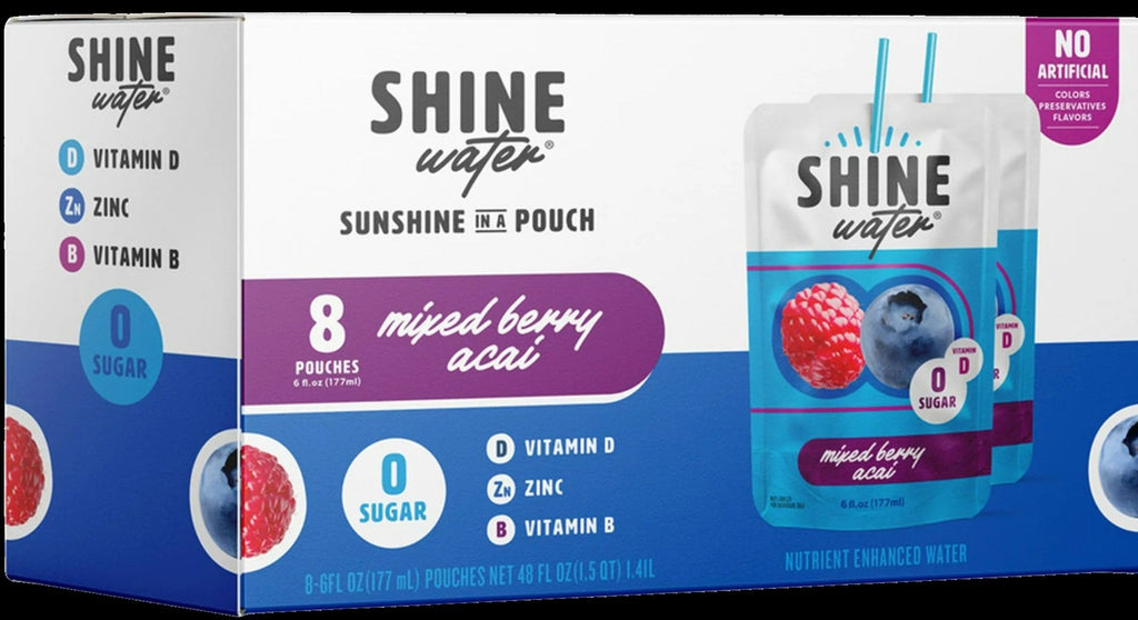 Mixed Berry Water Pouch (8 Pack)
