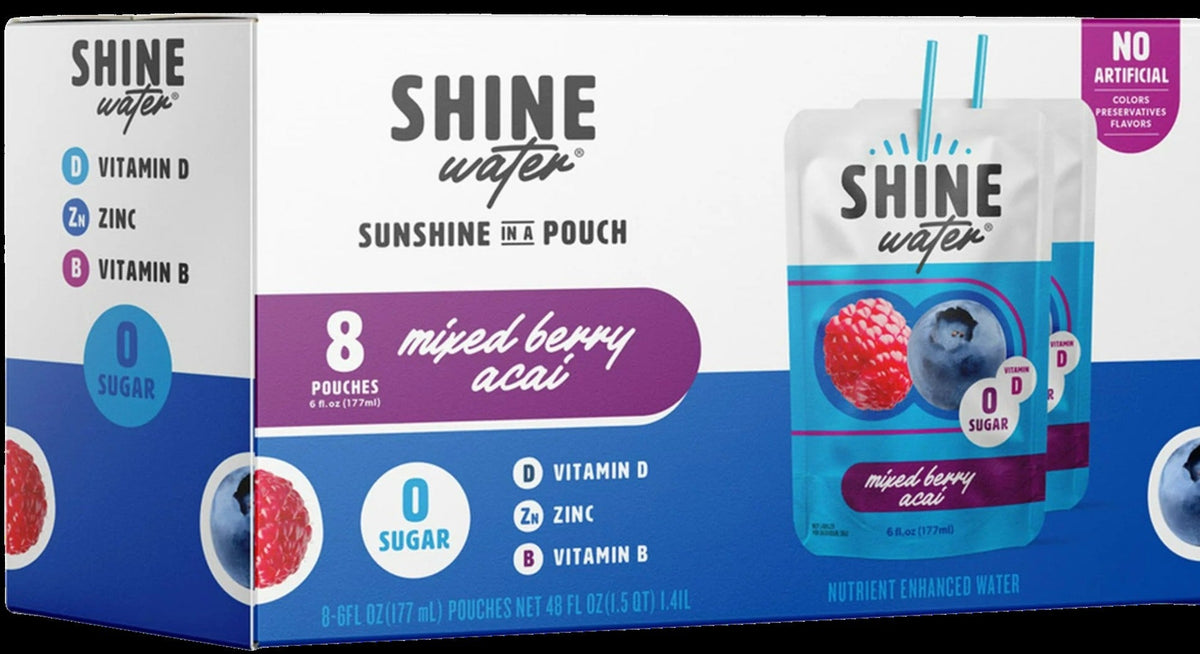 Mixed Berry Water Pouch (8 Pack)