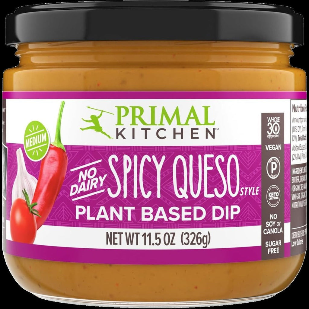 Spicy Queso Style Plant-Based Dip