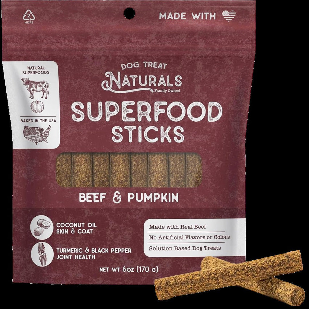 Beef & Pumpkin Superfood Dog Sticks