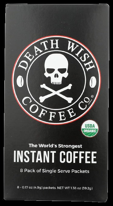 Instant Coffee, Single Serve Packets