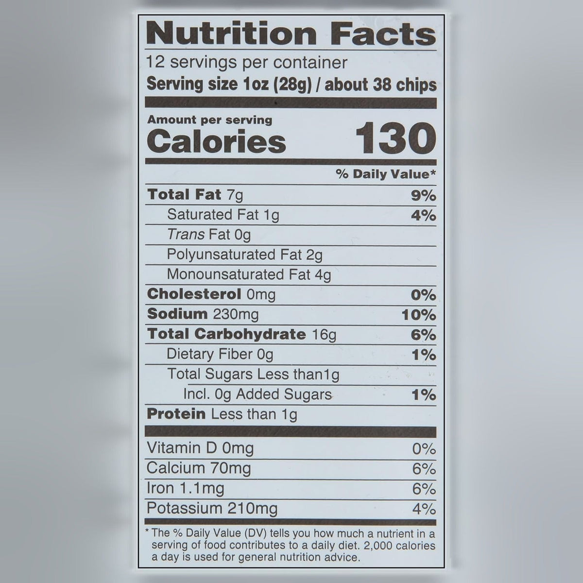 Sea Salt Wavy Veggie Chips