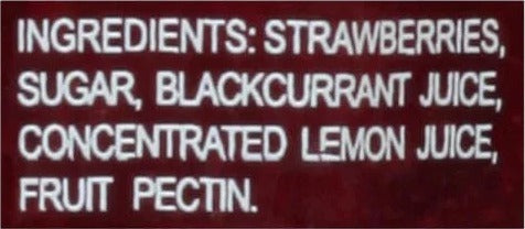 Strawberry Fruit Spread
