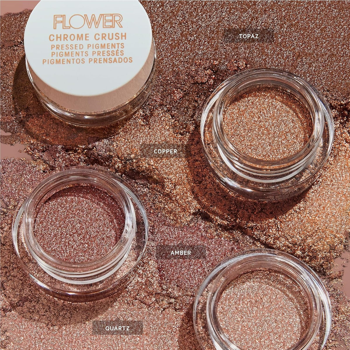 Chrome Crush Pressed Pigments Amber