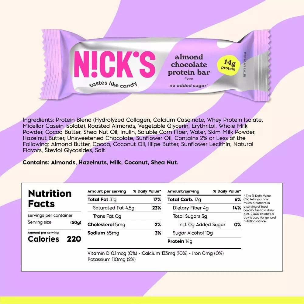 Almond Chocolate Protein Bar (4 CT)