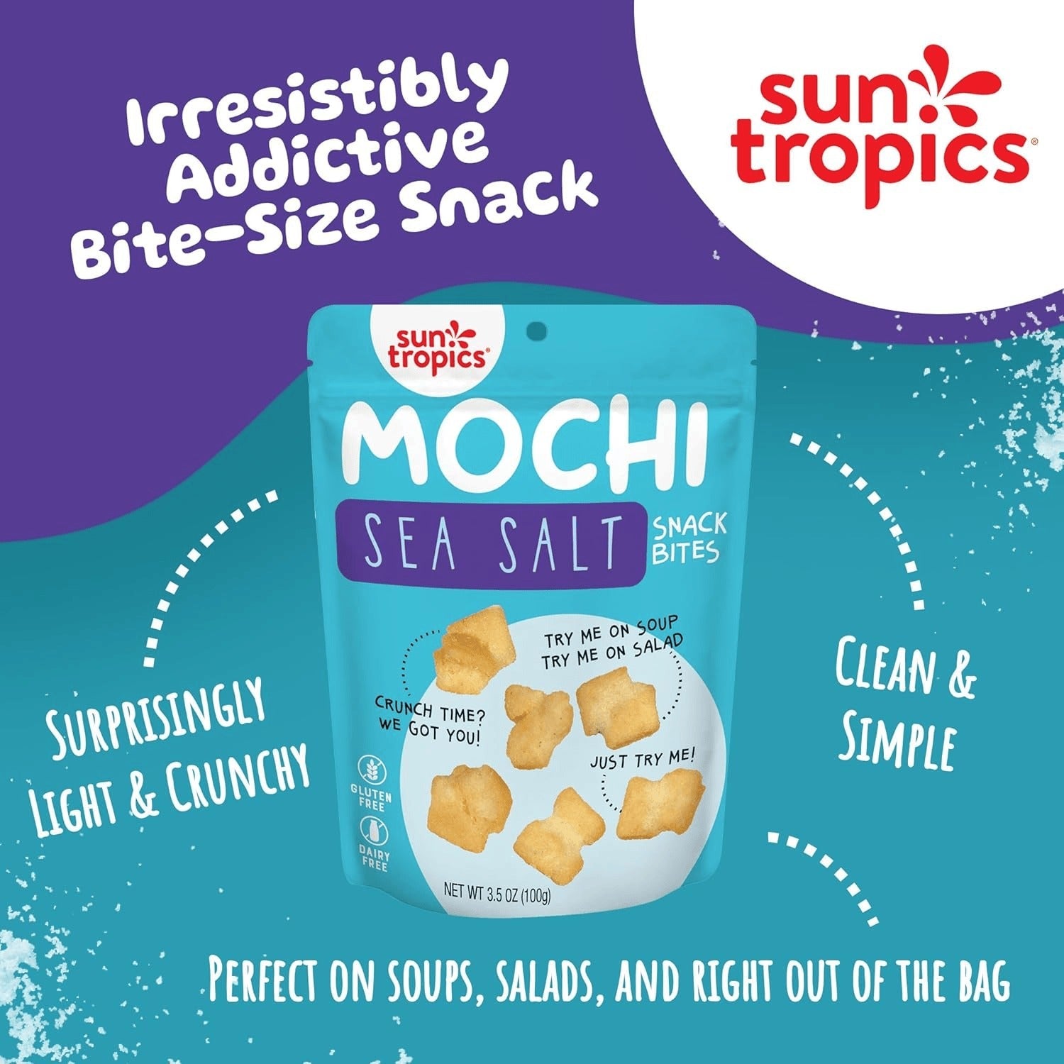 Mochi Snack Bites - Sea Salt