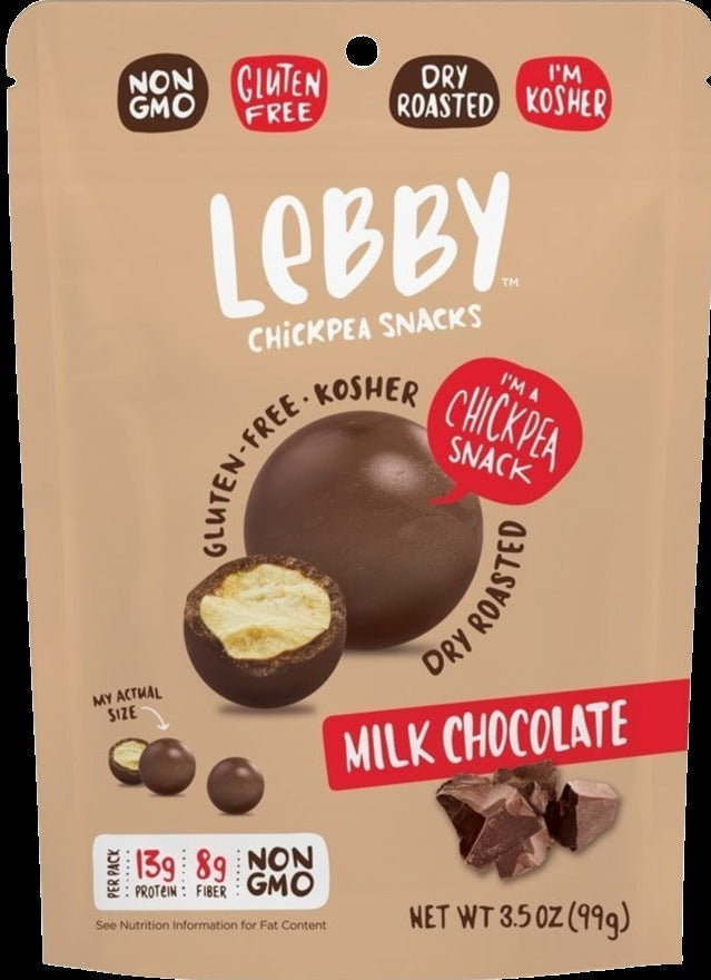 Milk Chocolate Chickpea Snacks