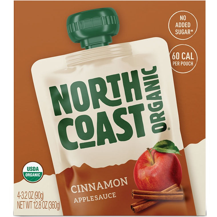 Organic Cinnamon Apple Sauce (4 Pack)