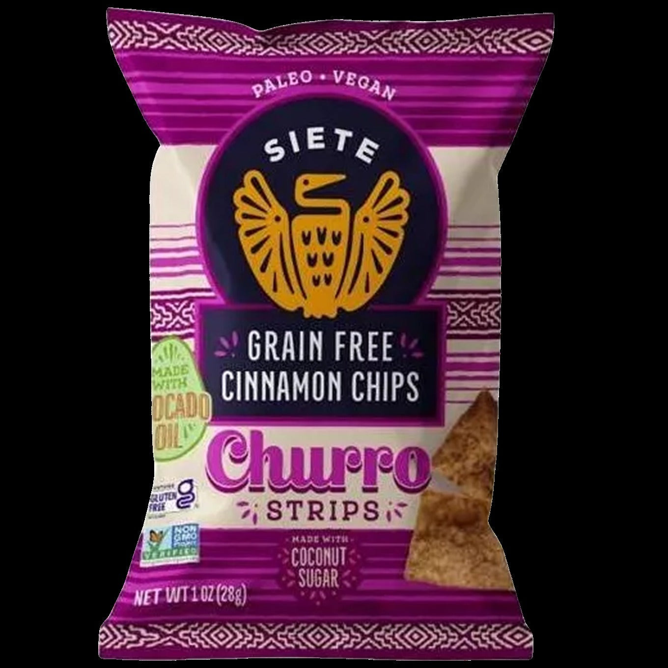 Churro Strips Tortilla Chip (Snack Bag)