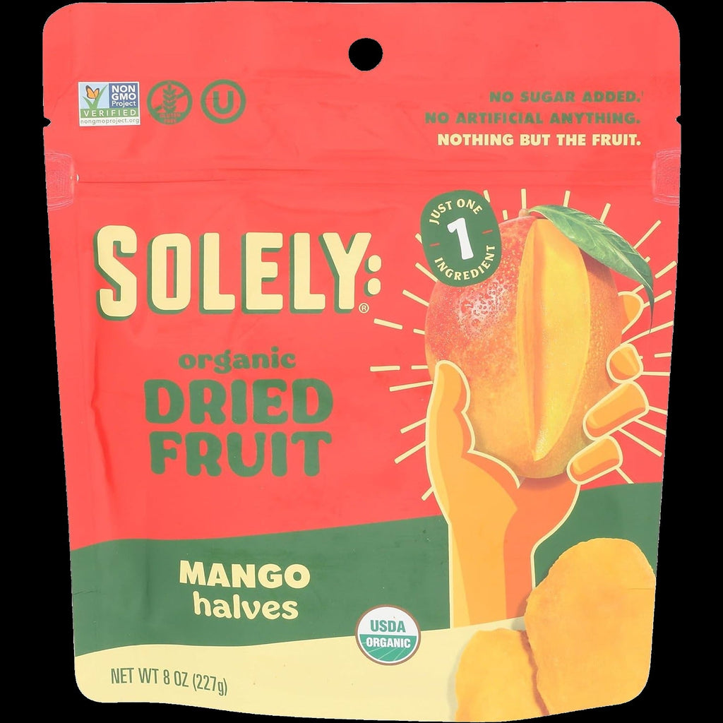 Organic Mango Halves Dried Fruit