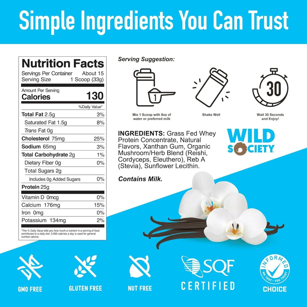 Whey Protein - Vanilla Bean