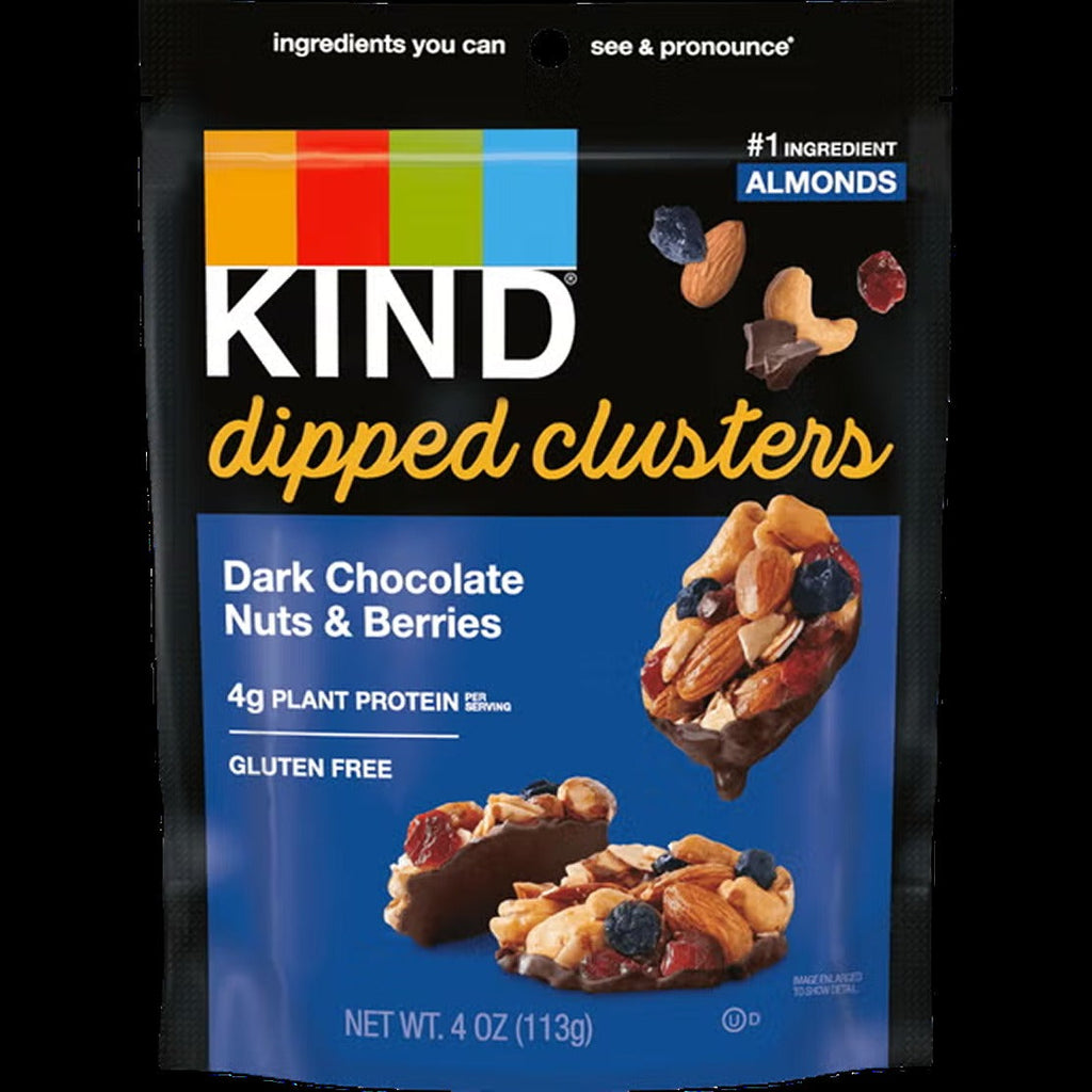 Dipped Dark Chocolate Nuts & Berries Clusters