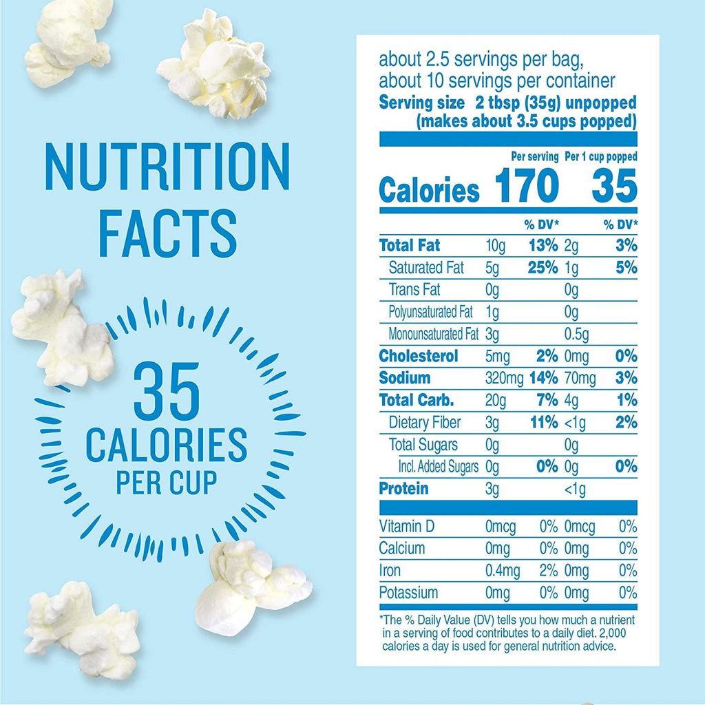 Real Butter Microwave Popcorn (4 Ct)