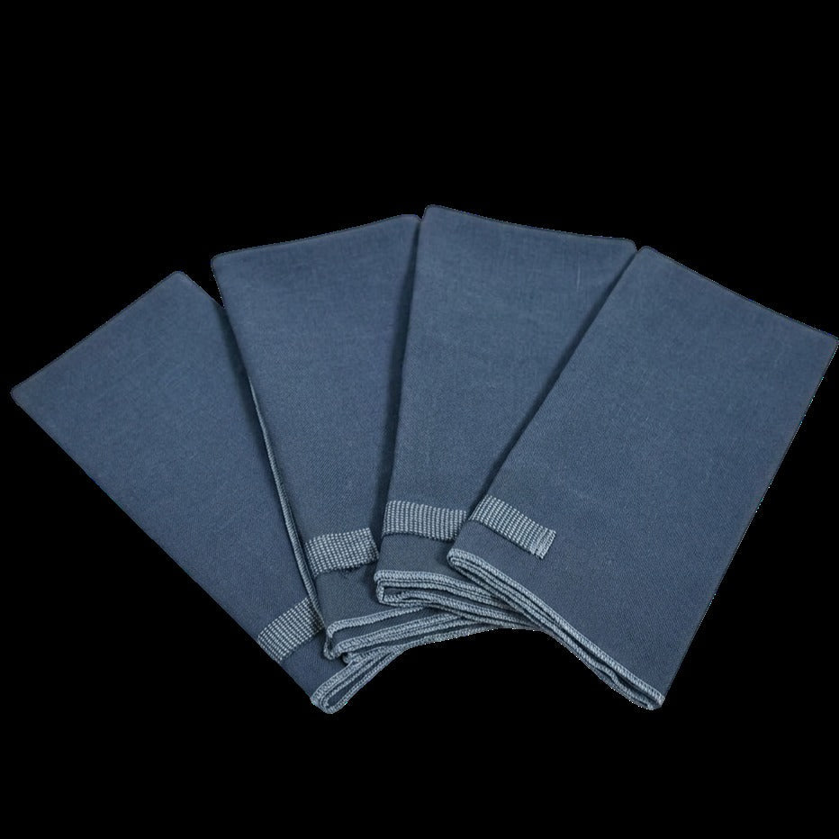 Loop Napkins - Blue Salt (4 CT)