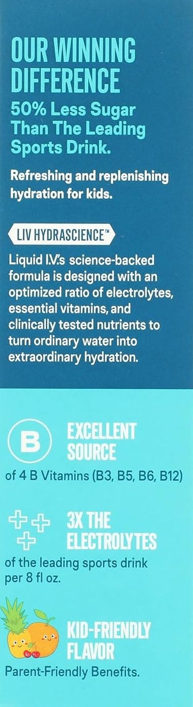 Tropical Punch Kids Electrolyte Drink Mix (8 CT)
