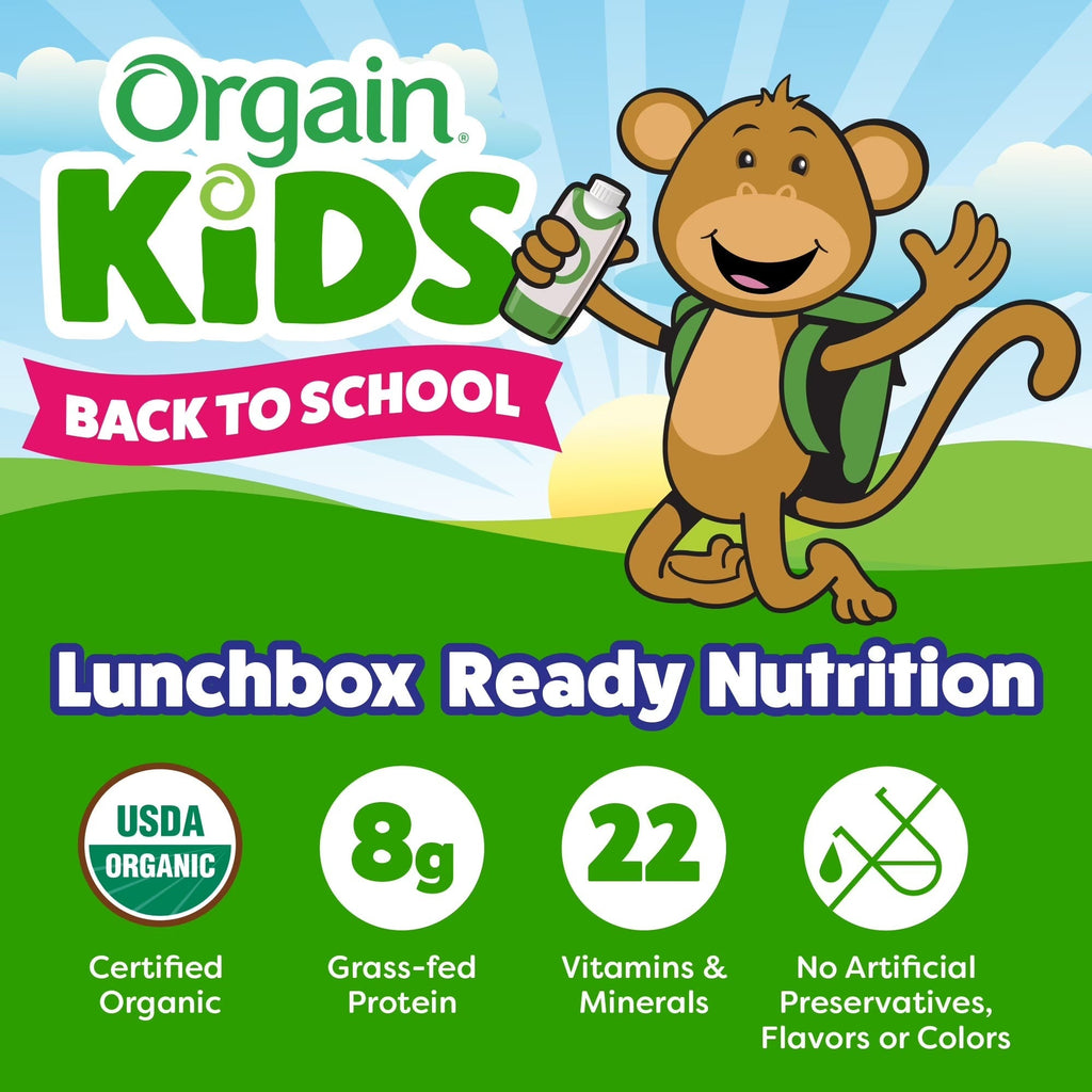Organic Kids Protein Shake - Vanilla (4 Pack)