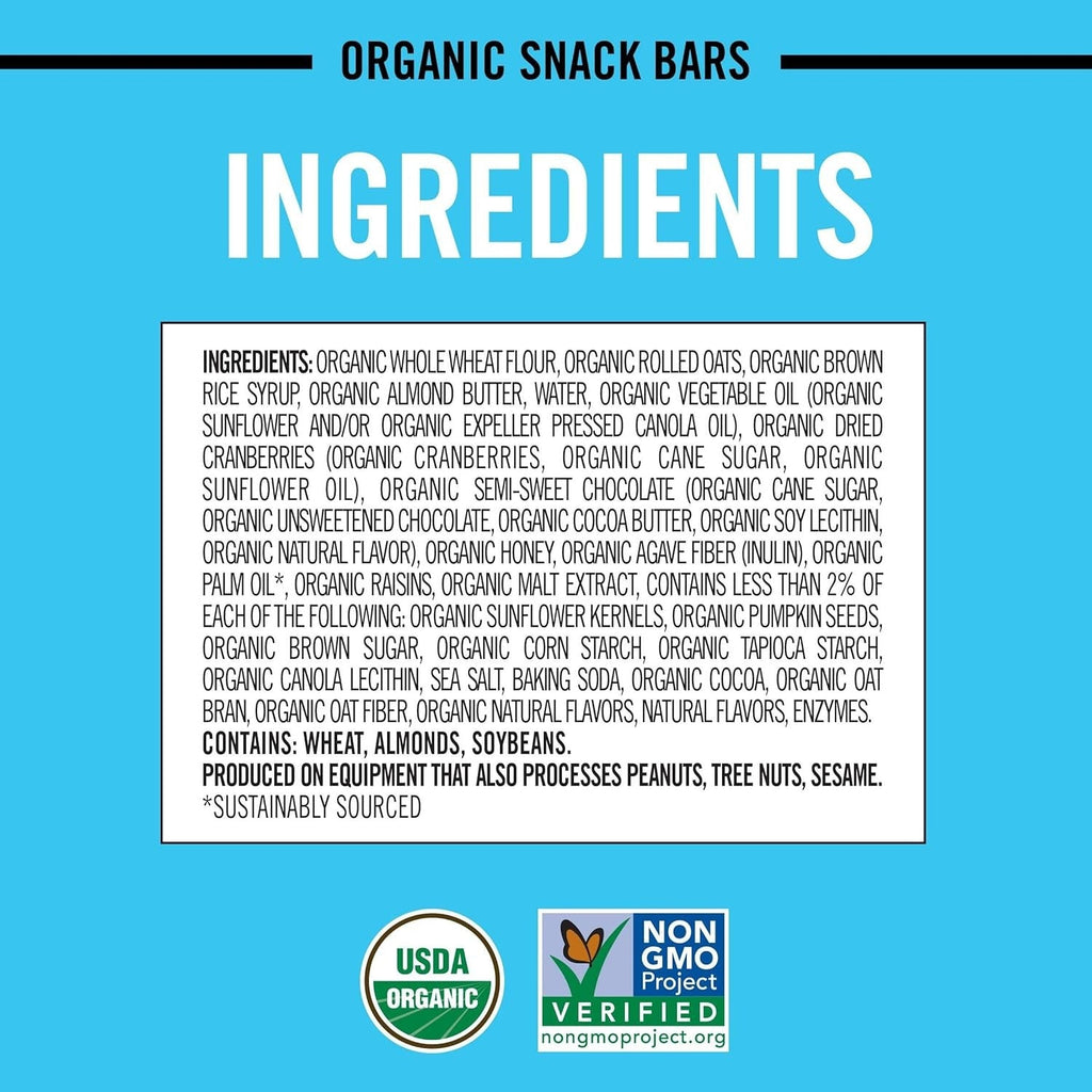 Organic Trail Mix Crumble Bar (12 CT)