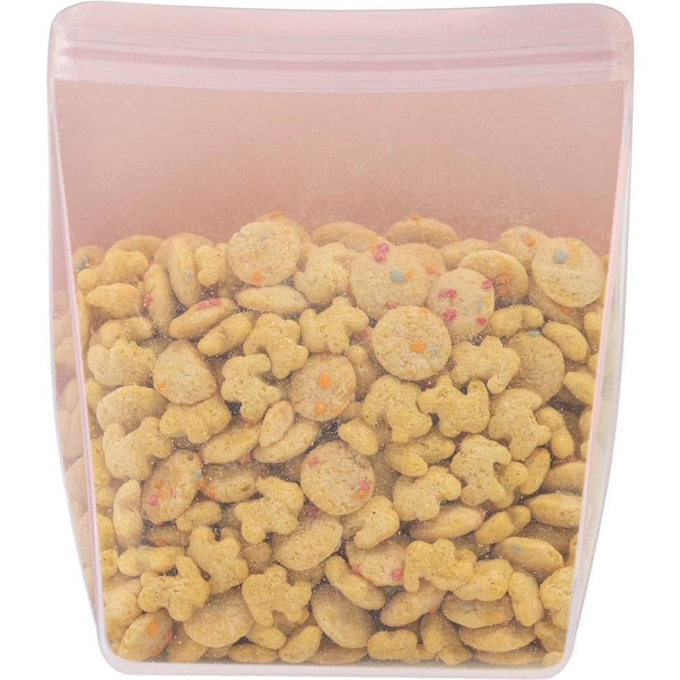 36oz Stand Up Silicone Bag - Blush