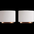 Monty Milk Art Espresso Cups (Set of 2) - White