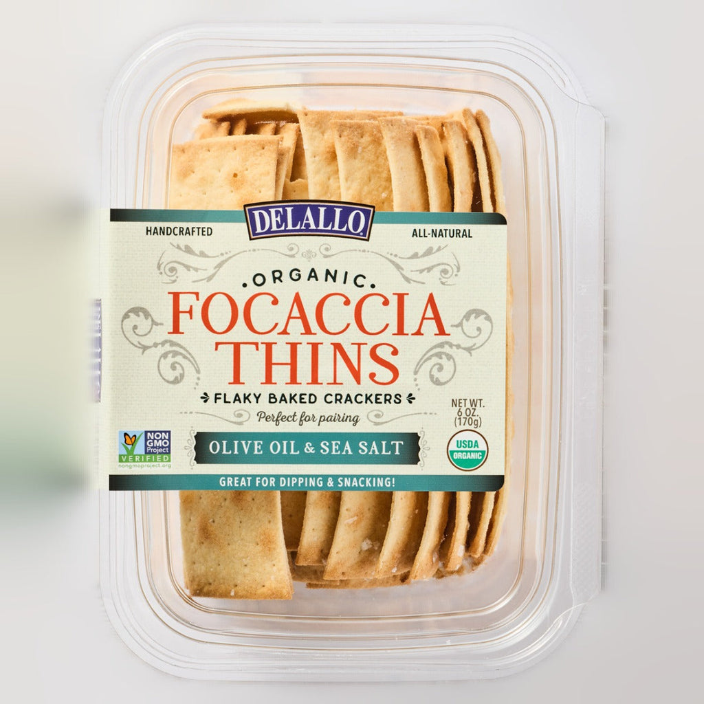 Sea Salt Focaccia Thins