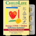 Omega-3 DHA + Choline SoftMelts Natural Passion Fruit Flavor (27 CT)