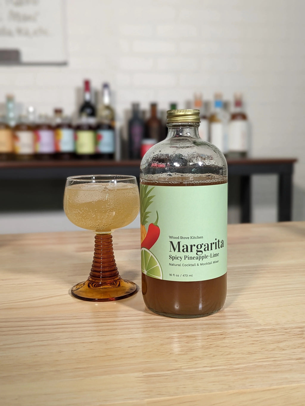 Spicy Pineapple-Lime Margarita