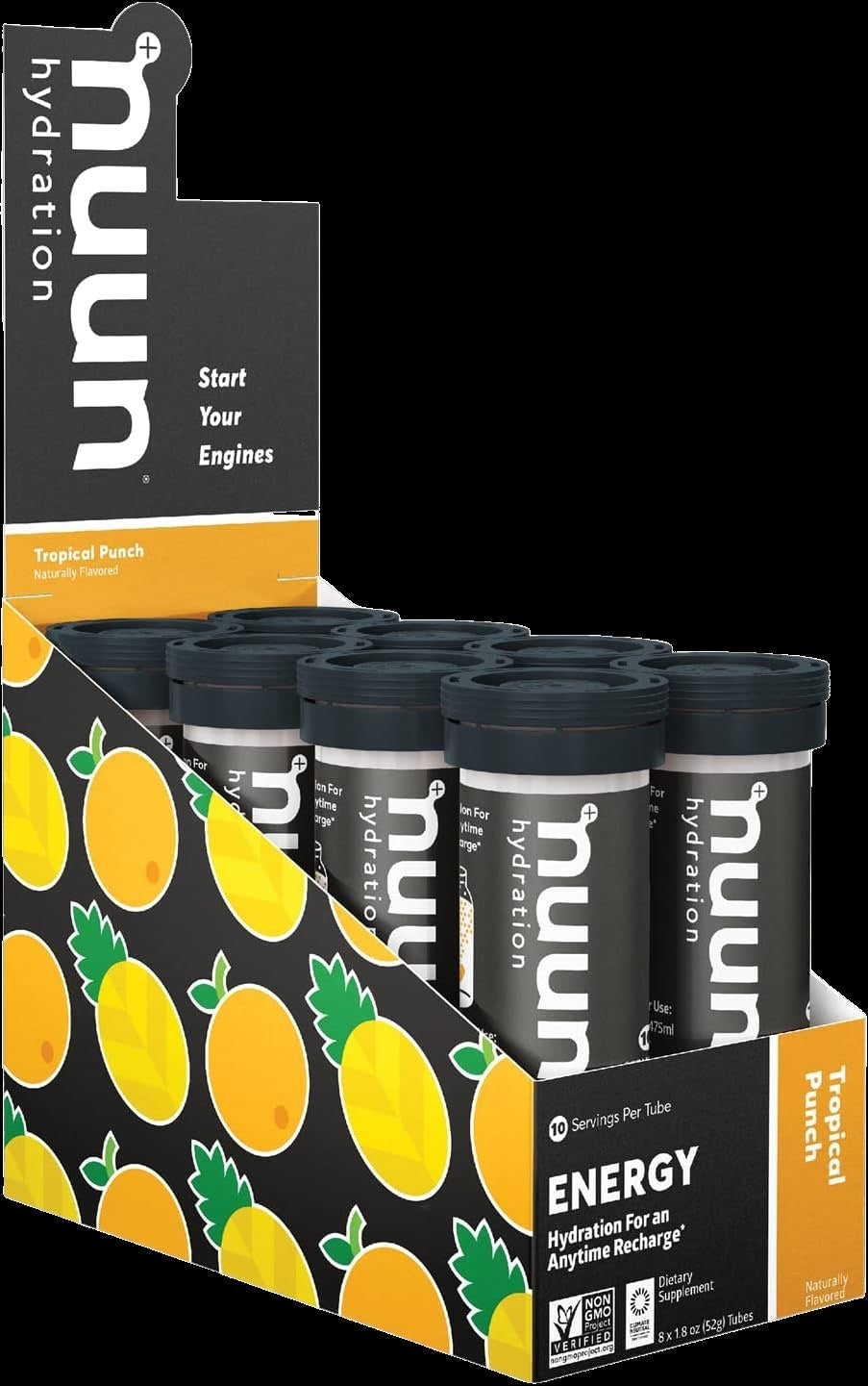 Tropical Punch Energy Tablets (8 Pack)