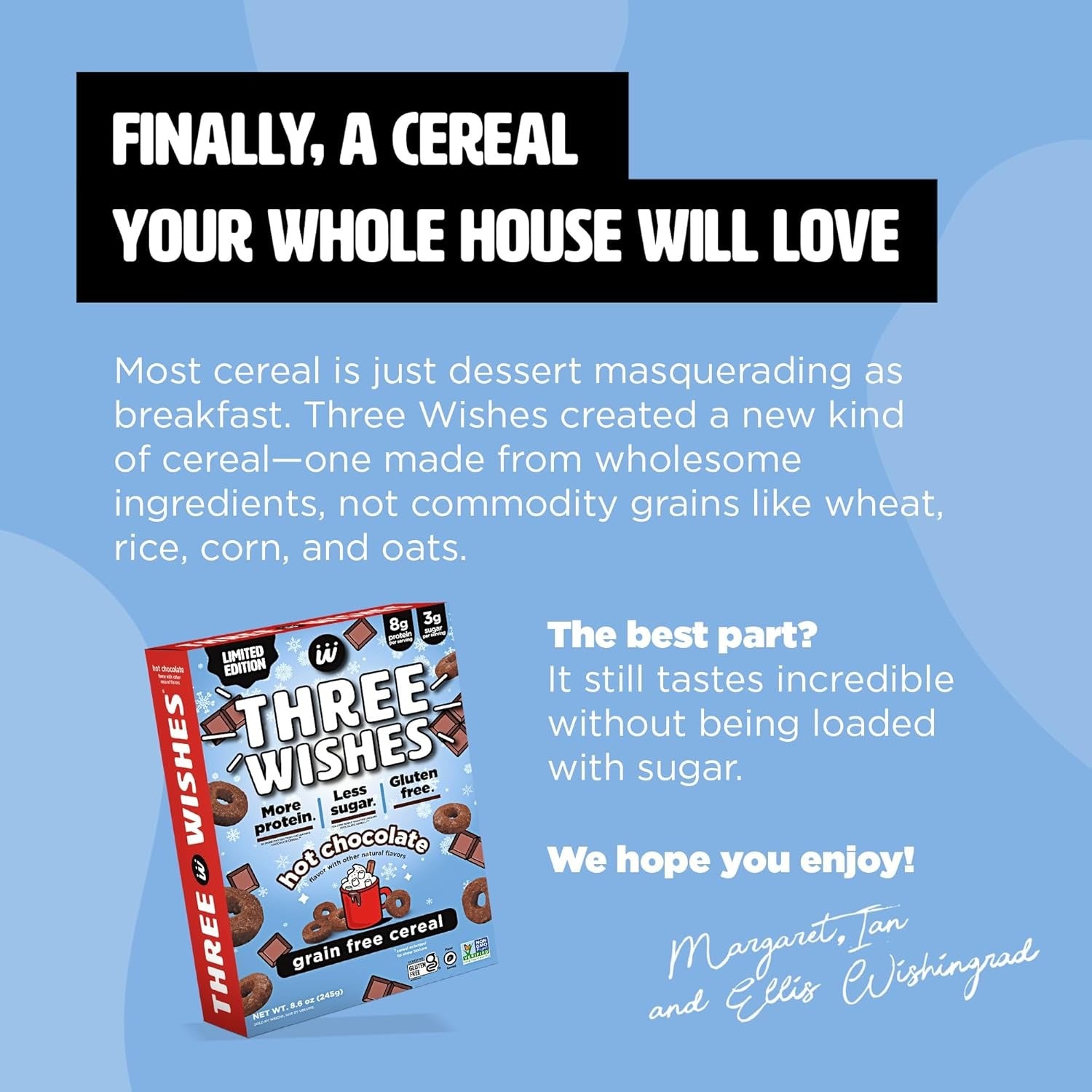 Grain Free Hot Chocolate Cereal
