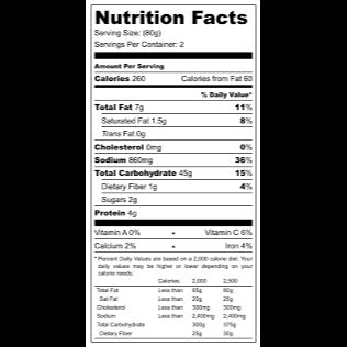 Ginger Soy Sauce Noodles (6 Pack)