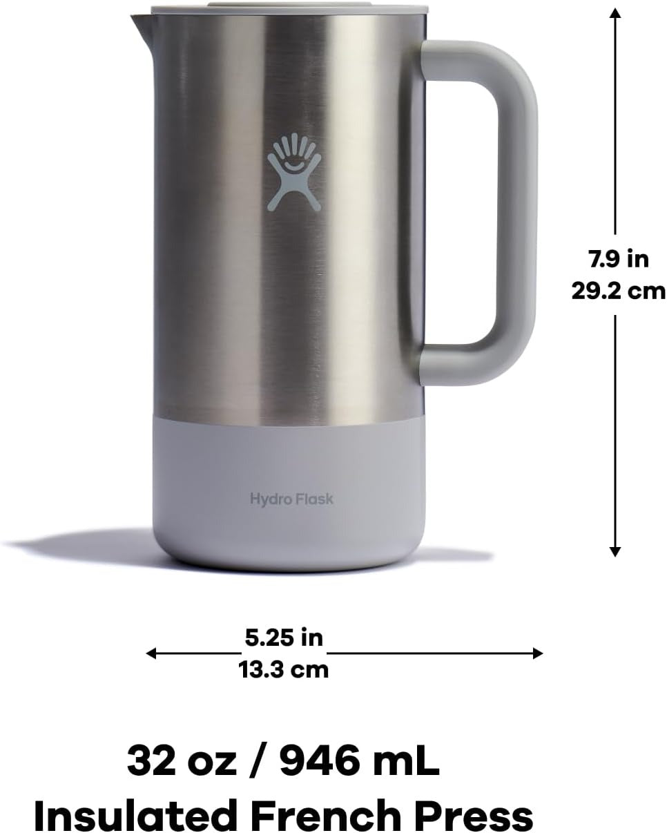 32oz French Press - Birch Gray