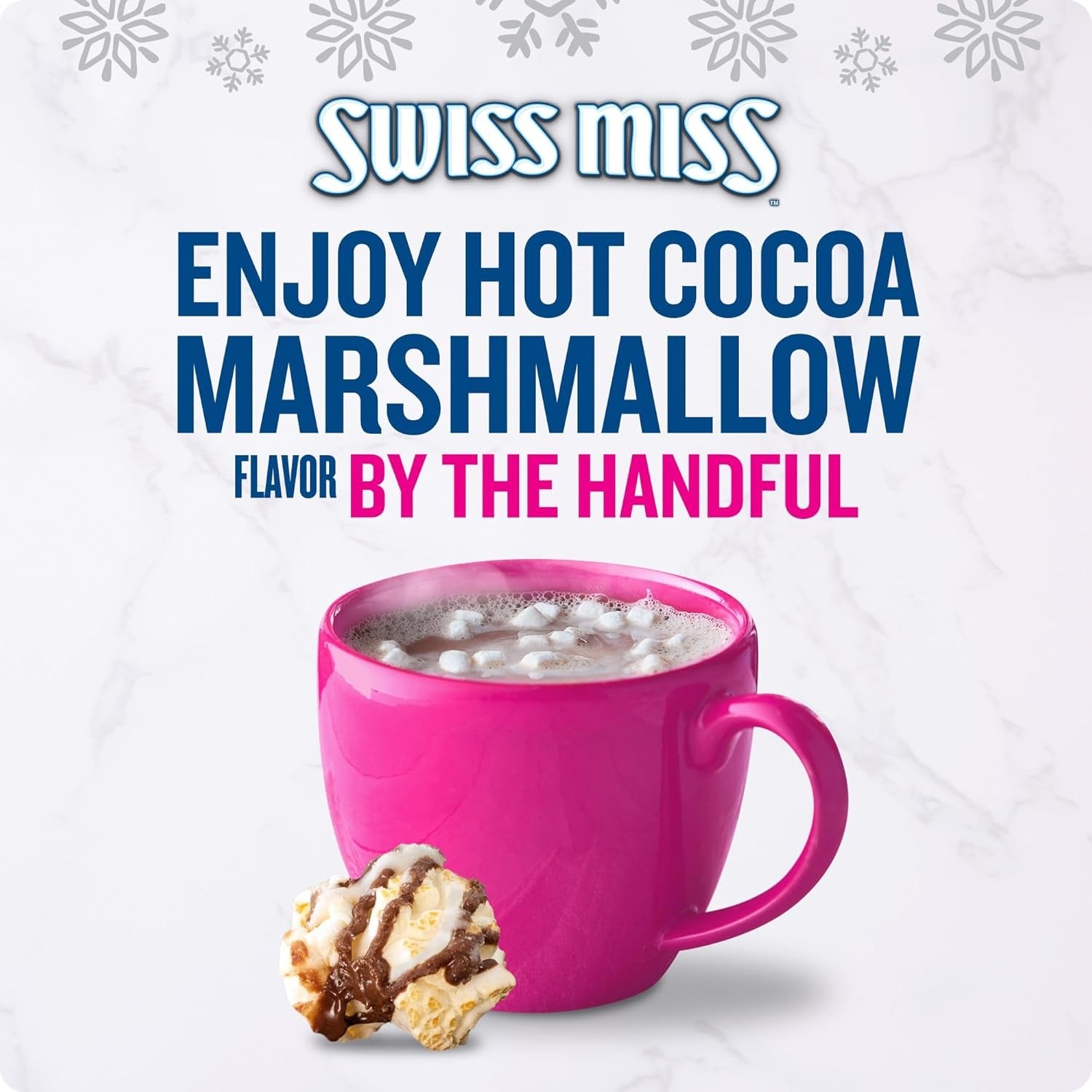 Hot Cocoa Marshmallow Drizzled Kettle Corn
